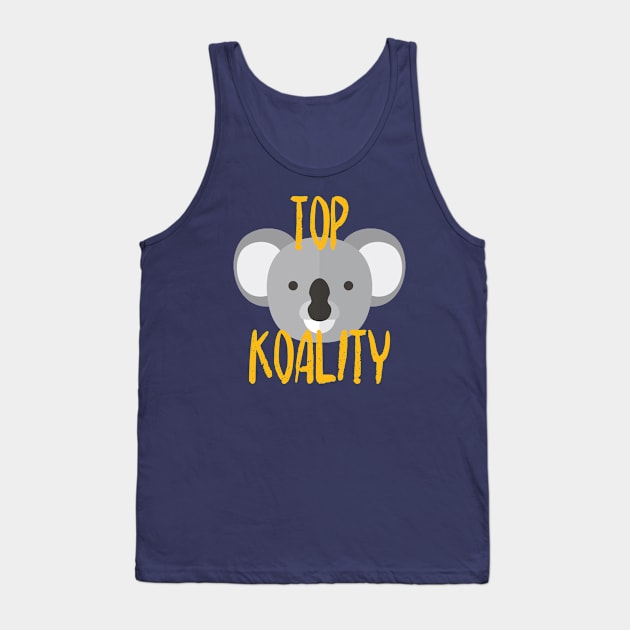 Top Koality Koala Tank Top by cocorf